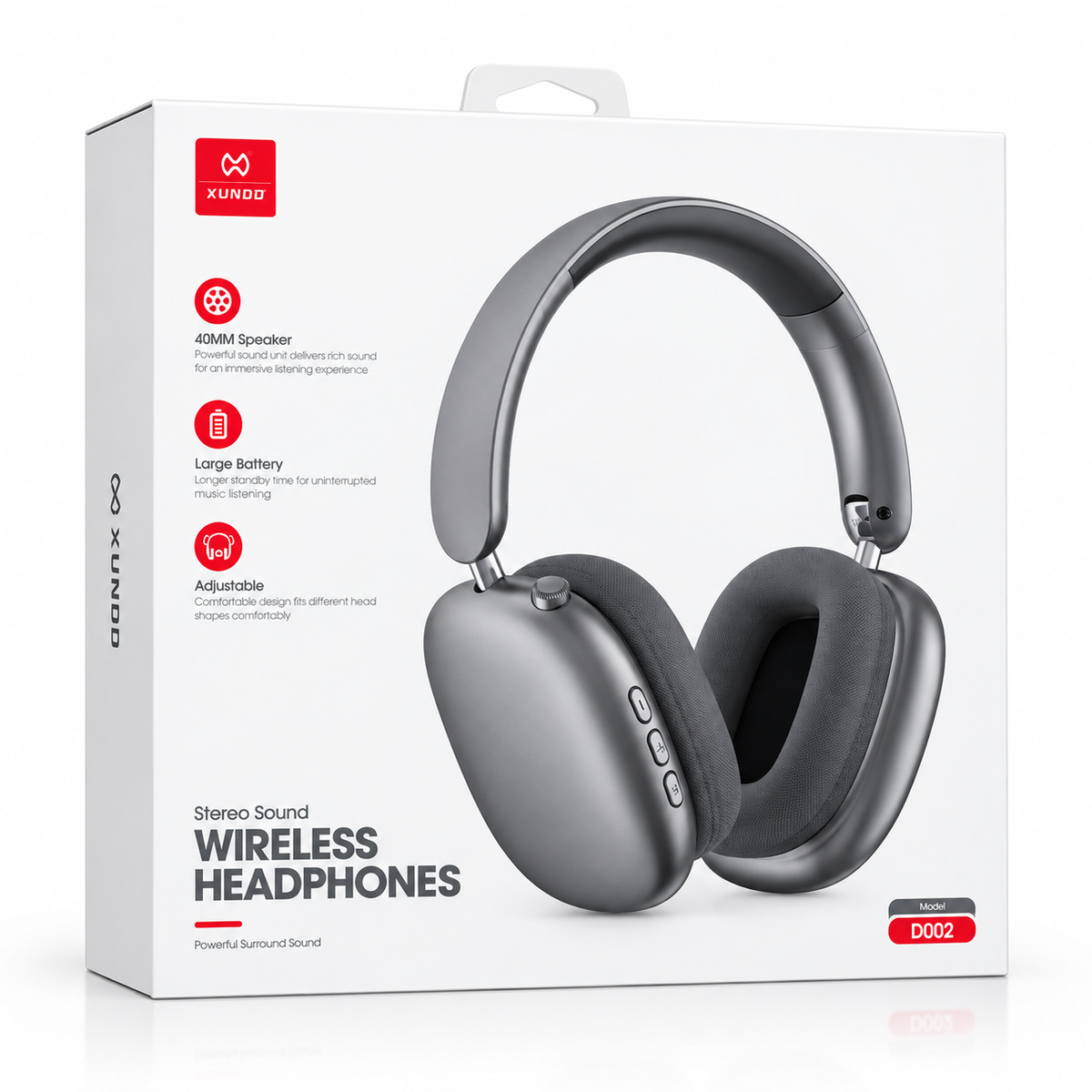 XUNDO D002 Wireless Headphones